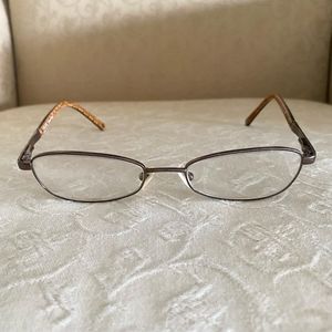Coach Donna (117) Tan Full Rim Oval Designer Eyeglasses Frame
